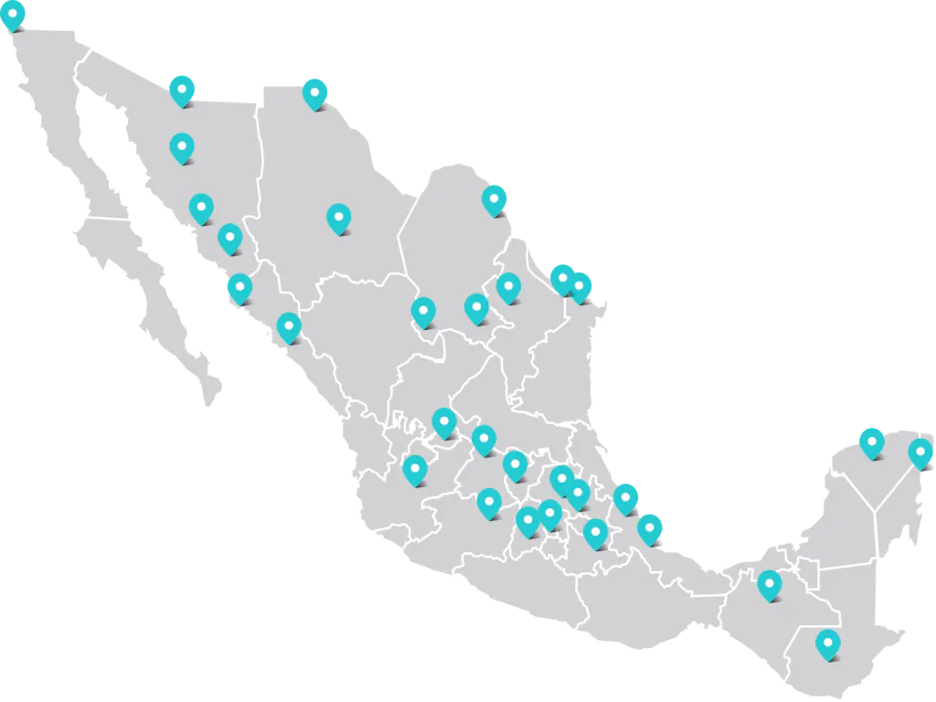 Mapa ubicaciones